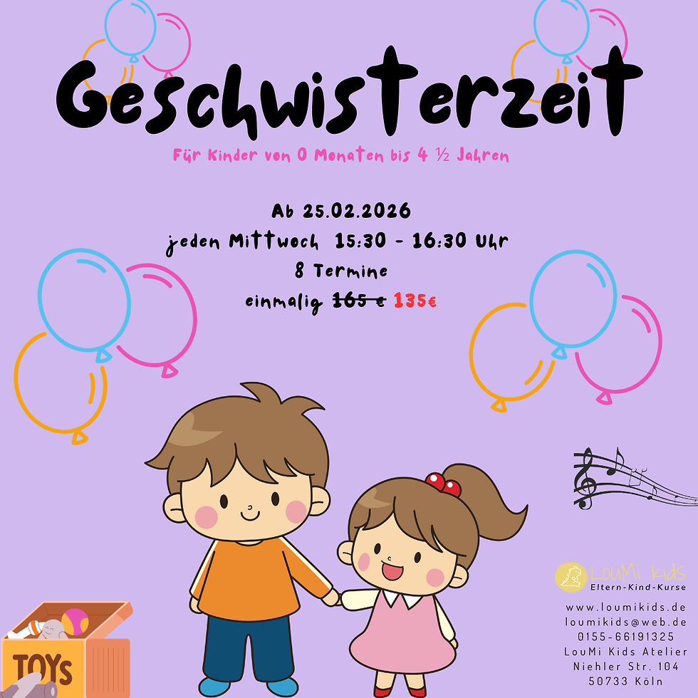 Endlich ein Kurs für Eltern mit mehreren Kindern! Einmalig nur für 135€