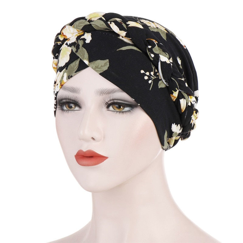 Miniatura: Cotton Print Muslim Turban Scarf for Women