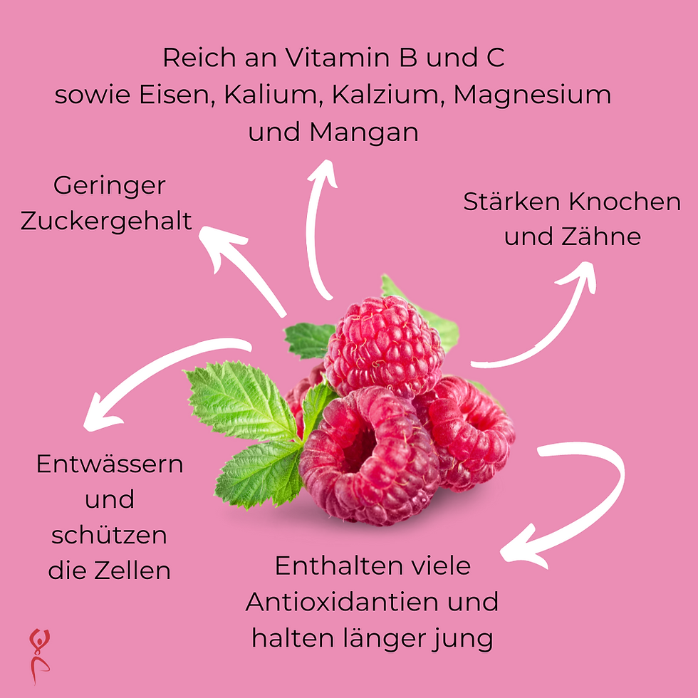 Miniaturbild: gefriergetrocknete Bio-Himbeeren sind z.B. reich an Vitaminen und Antioxidantien und stärken Knochen sowie Zähne
