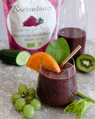 Wilde Heidelbeer Smoothie