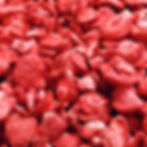 Gefriergetrocknete Bio-Erdbeeren