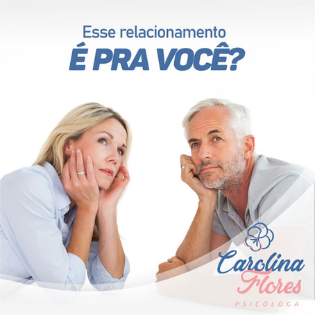 Esse relacionamento é pra você?