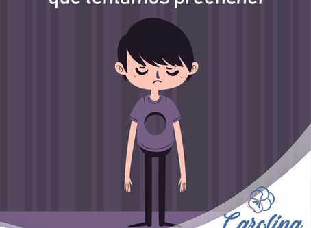 Você já se sentiu vazio? Como se faltasse algo pra te completar?