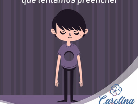 Você já se sentiu vazio? Como se faltasse algo pra te completar?