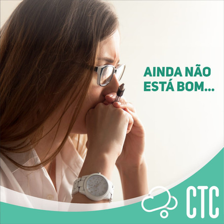Ainda não está bom... ainda não é o suficiente!