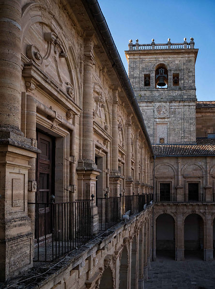 Merece la pena asomarse a cualquiera de los balcones del claustro superior del Monasterio de Uclés (Cuenca), Photoperiplo lo hizo.