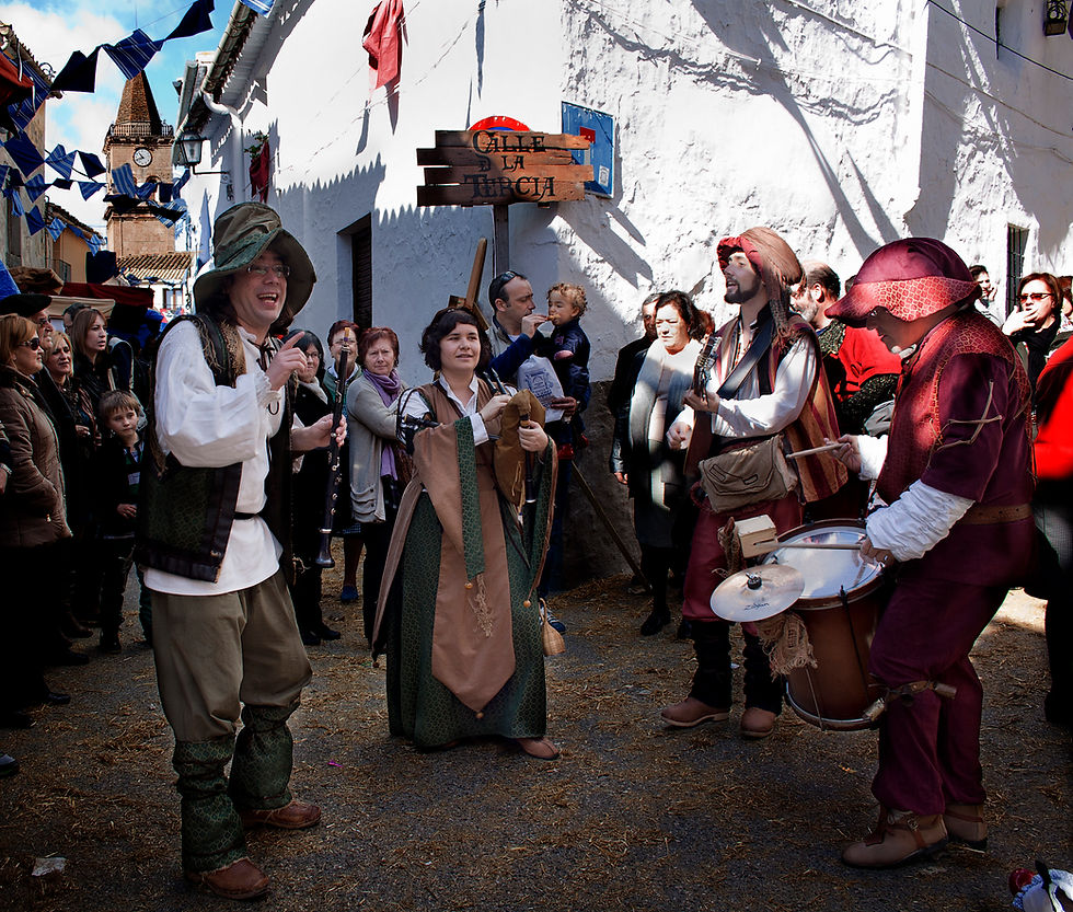 Músicos y juglares...