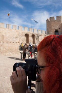 Sin parar de fotografiar...