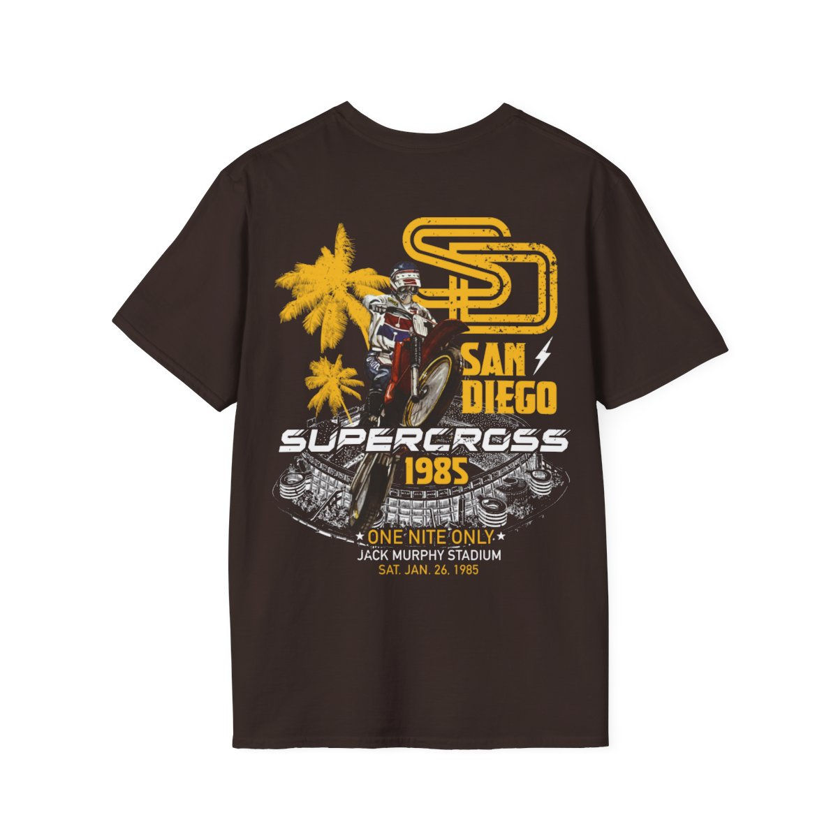 "San Diego Supercross 1985" Softstyle T-Shirt