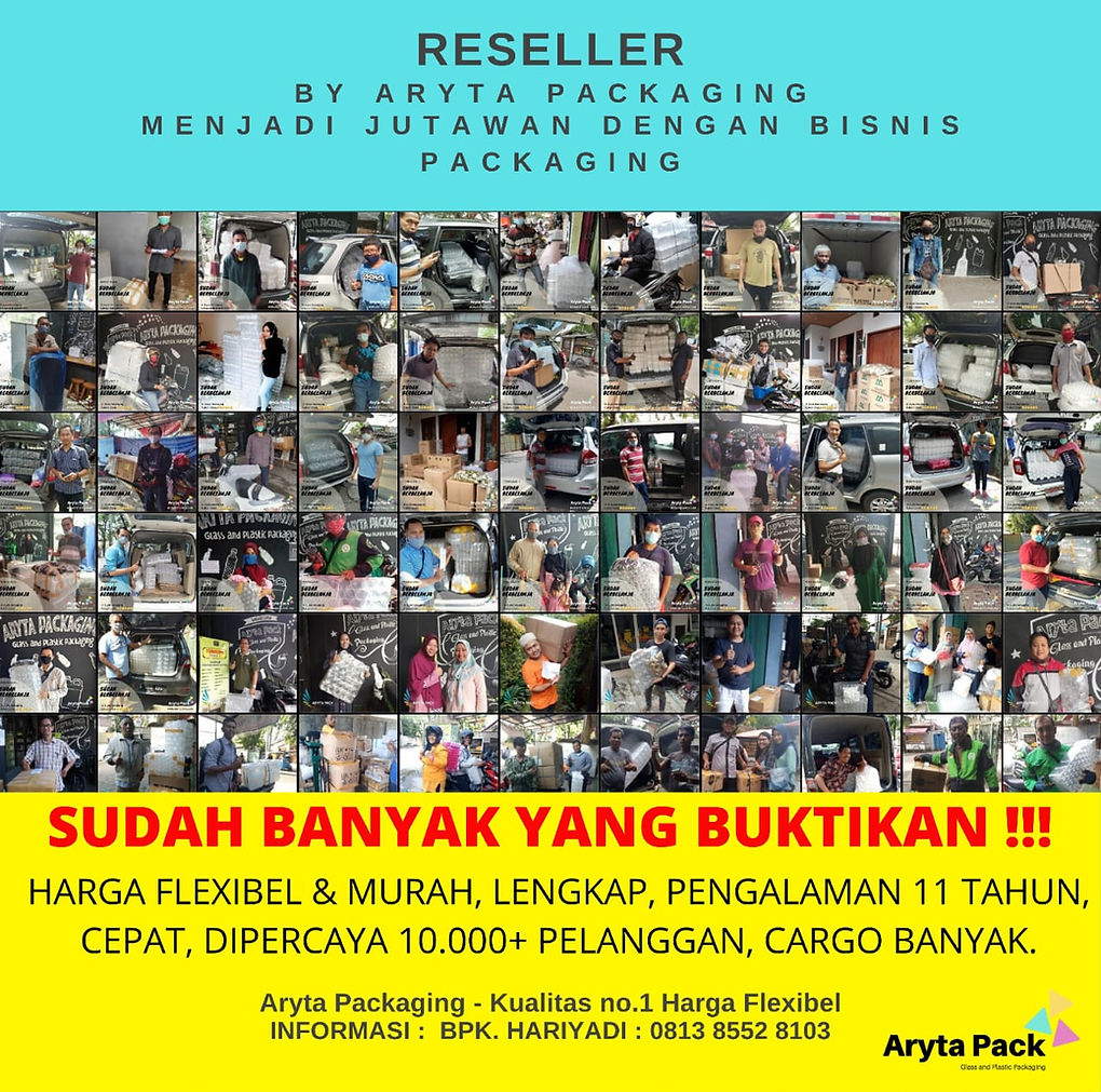 jual botol plastik & botol kaca