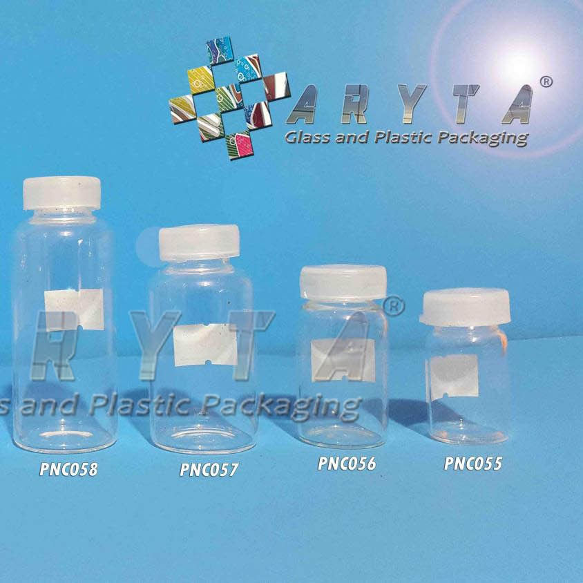 Jual botol kaca bening 30ml injeksi tutup sumbat