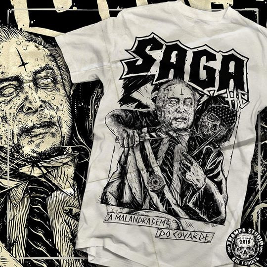 Camisa SAGA HC - A malandragem do covarde