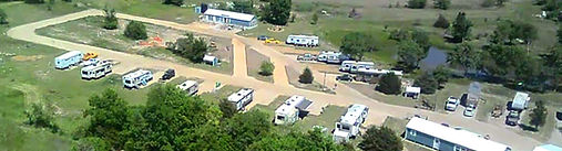 Aerial View of Turtle Pond Campground and RV Park
