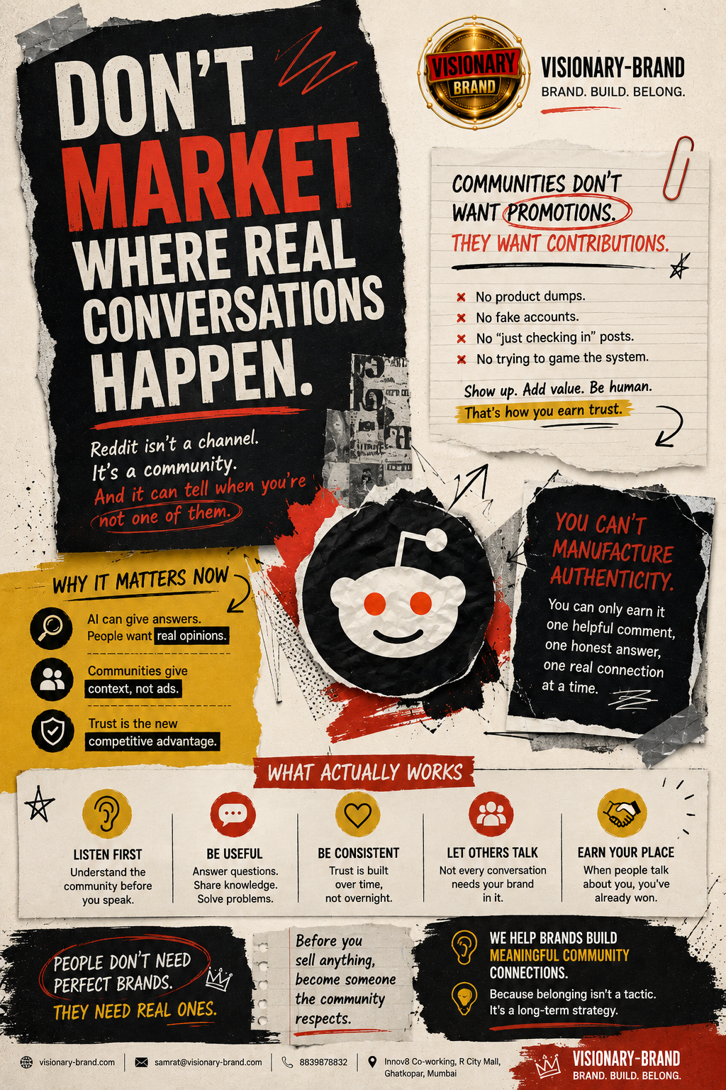 Reddit communities can influence brand discovery and AI search, but brands can't fake authenticity. Here's how community marketing actually works