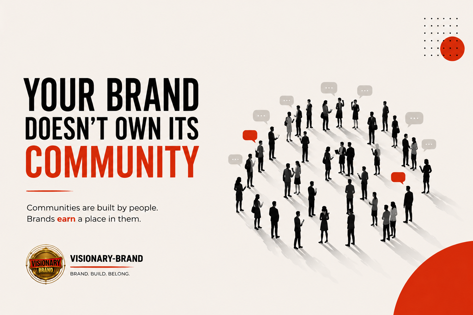 community visionary brand