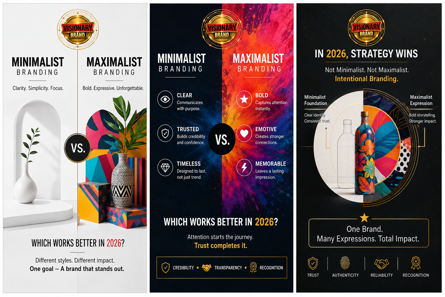 Minimalism vs Maximalism in Branding: Which Visual Style Works in 2026?