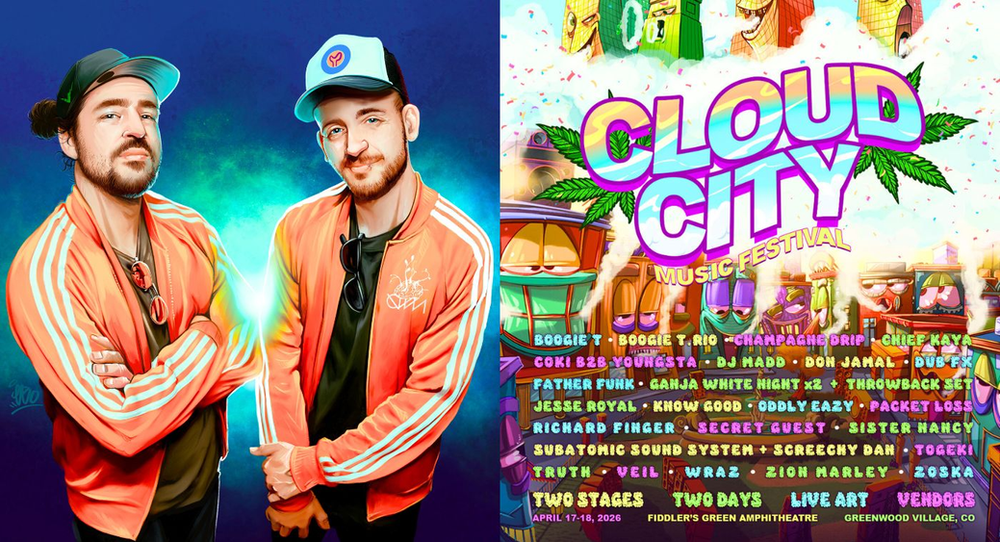 Illustration de Ganja White Night announces 2-day 'Cloud City' Colorado festival on 420 weekend