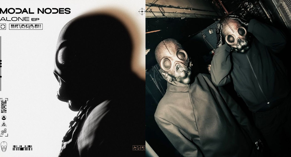 Illustration de Modal Nodes shocks the world with Port Zero EP, 'Alone'