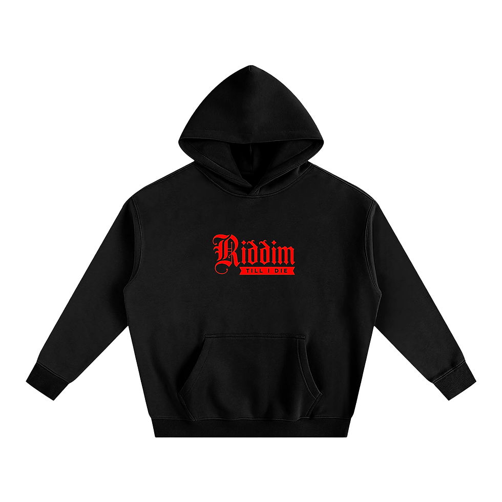 Thumbnail: Riddim Coffin Oversized Hoodie