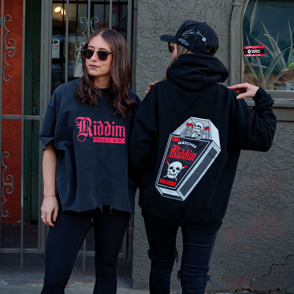 Thumbnail: Riddim Coffin Oversized Hoodie