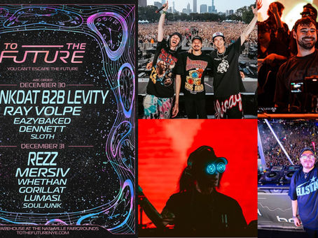 To The Future NYE: Nashville's biggest New Year's festival is back with Crankdat b2b Levity, Rezz & more