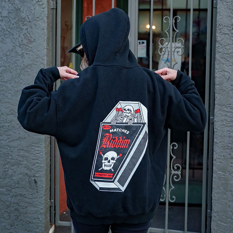 Riddim Coffin Oversized Hoodie | Dubstep FBI