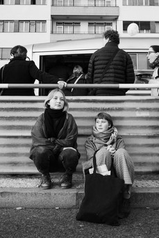 Photojournalism photo from the 2019 demonstration at Letna in Prague