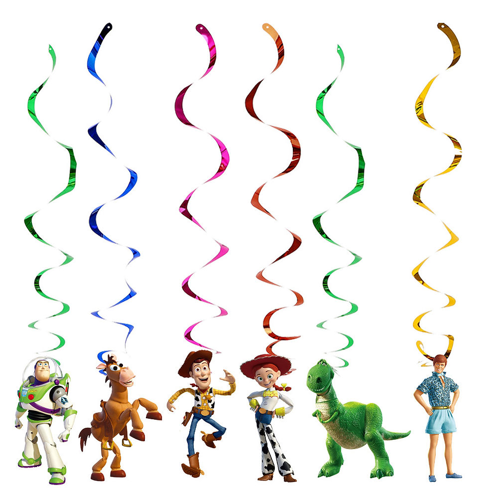 Thumbnail: Toy Story Decoration Kids Party Favors Plates Children Girls Birthday Blue Sky W