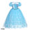 Thumbnail: Elsa Girls Dress Frozan Cosplay Costume Princess Dresses Queen Snow Queen Weddin