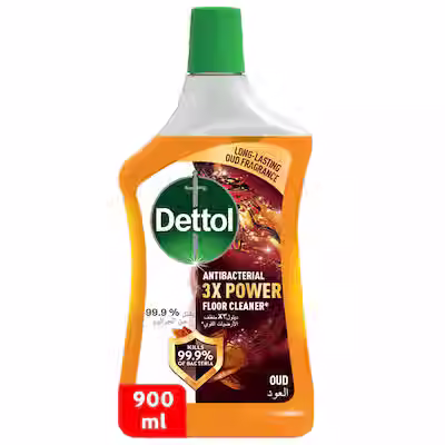Dettol Antibacterial Floor Cleaner Oud Scent, 900ml