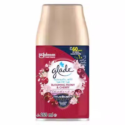 Glade Automatic Spray Refill Blooming Peony & Cherry Air Freshener 269ml