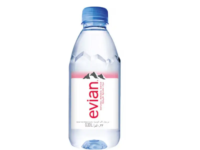 Thumbnail: Evian Natural Mineral Water 330ml PET Bottle