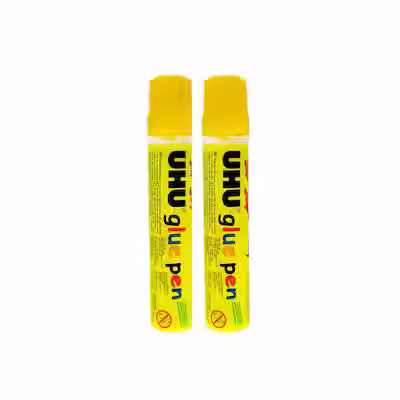 UHU Glue Pen Yellow 50ml 2 PCS