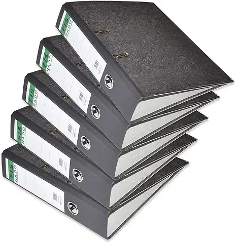FIS® RADO Lever Arch Box Files, A4 Size(210x297mm), 8cm Spine Size.