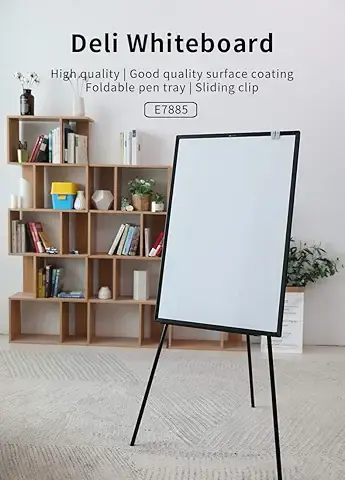 Deli E7885 Flip Chart Erasel, White