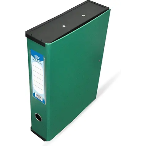 FIS® Colored PP Rigid Box Files, Foolscap Size(210x330mm), Metal Mechanism