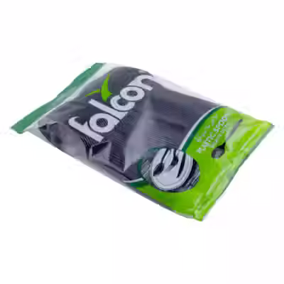 Falcon Plastic Spoons Black 50 PCS