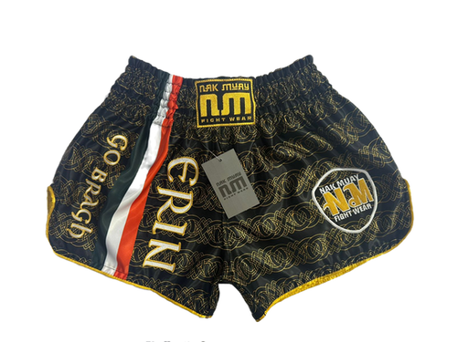 Argyle Irish Themed Print Pattern Muay Thai Boxing Shorts main image 1