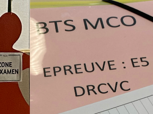 BTS MCO Épreuve E5 DRCVC 