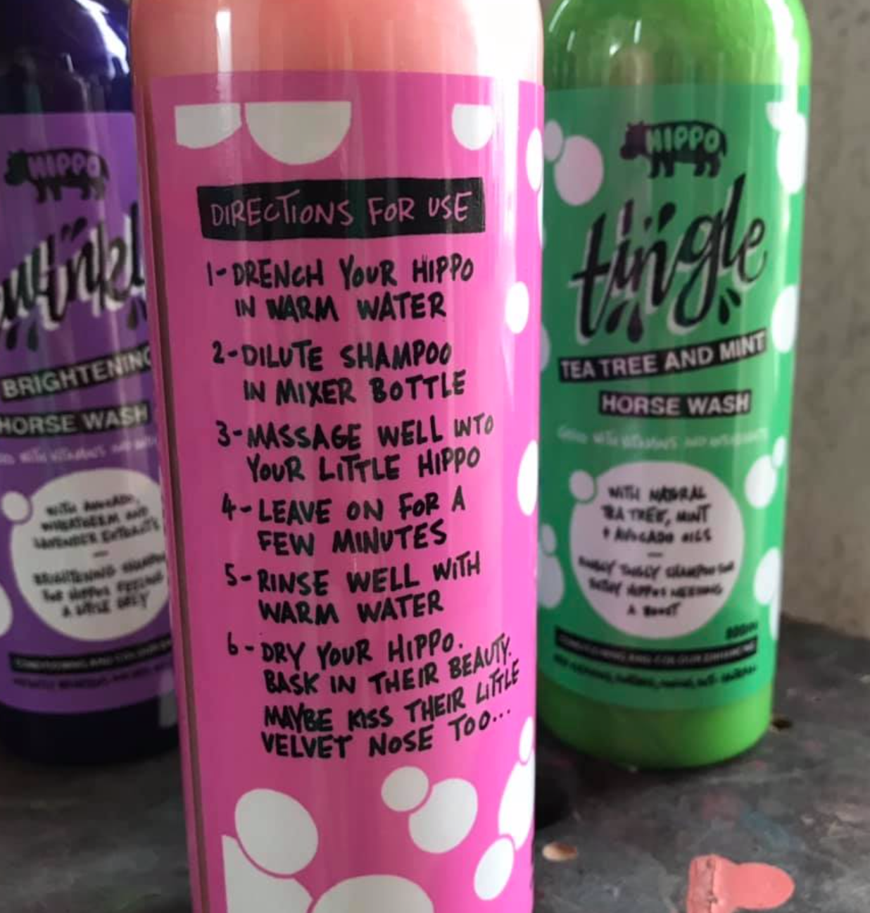 Hippo Horse Wash Complete Set | Hippo Showers