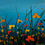 Thumbnail: Burst of Orange - Original Poppy Painting by Helen Condon