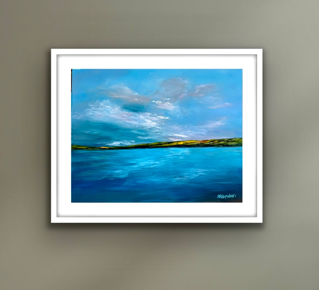 Where Stillness Rests -Original Landscape Painting by Helen Condon