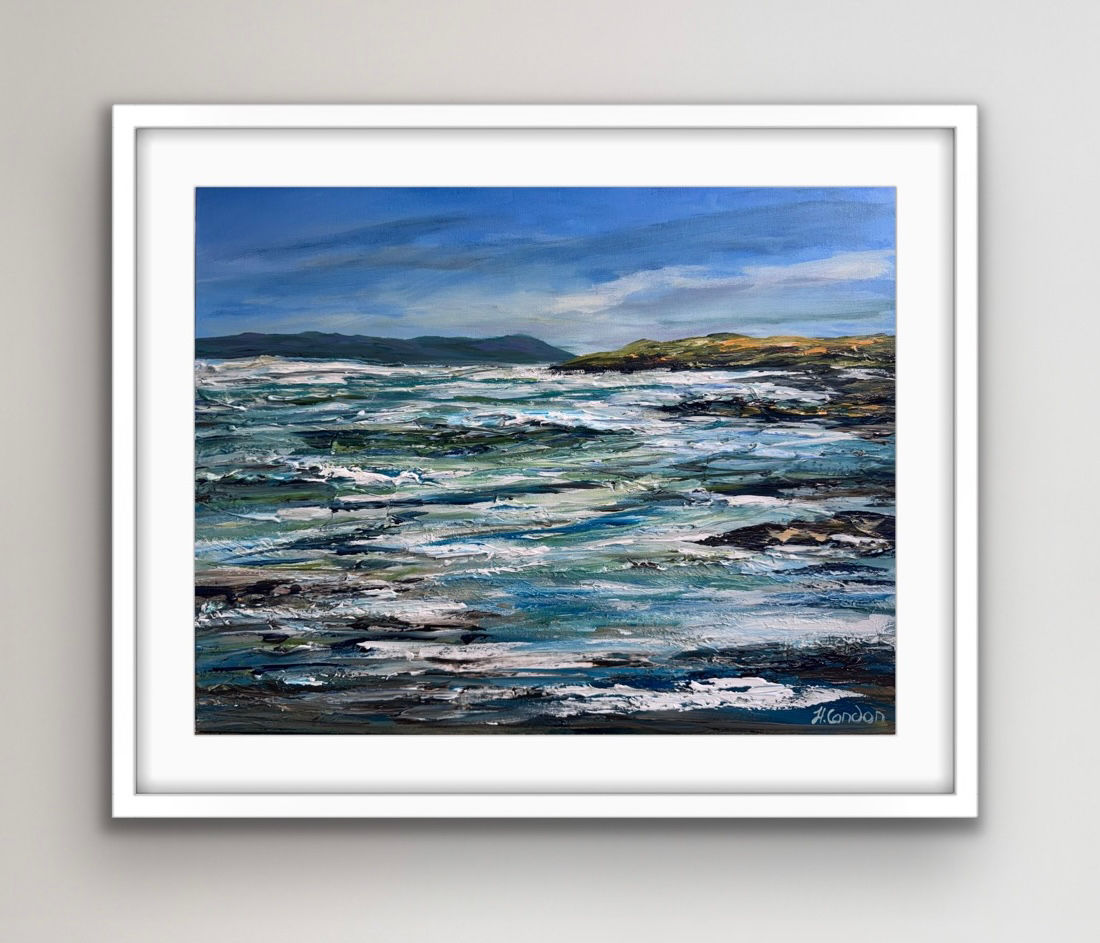 Wild Atlantic Light | Original Irish Seascape Painting