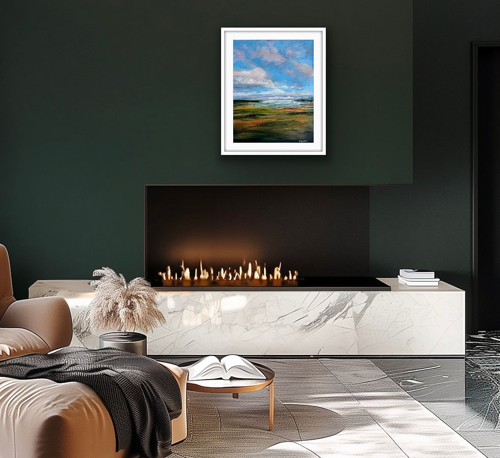 Thumbnail: Tír na nÓg-original Irish landscape painting by Helen Condon