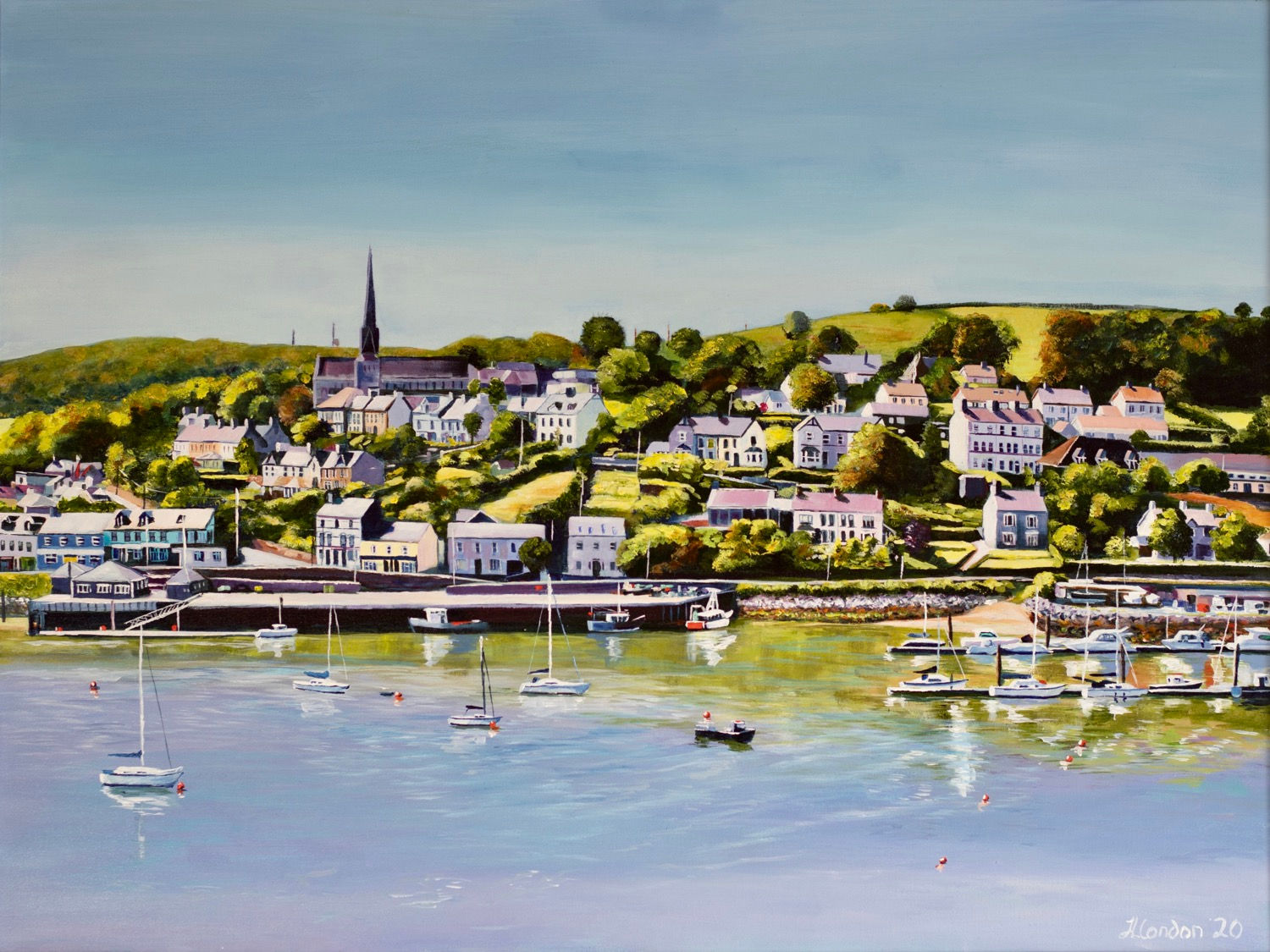 Crosshaven View from Currabinny 2020, Cork, Ireland - Limited Edition Print