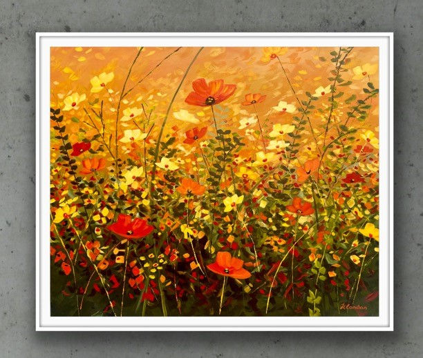 Golden Radiance -Original Painting