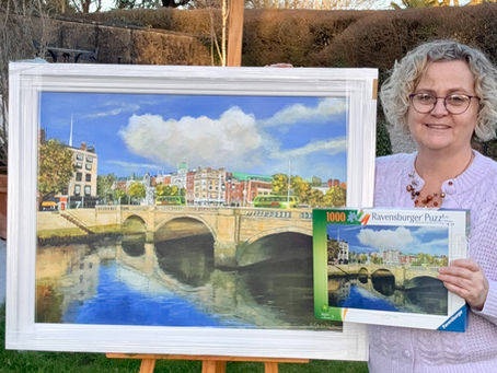 O’Connell Bridge Becomes My Third Ravensburger Puzzle