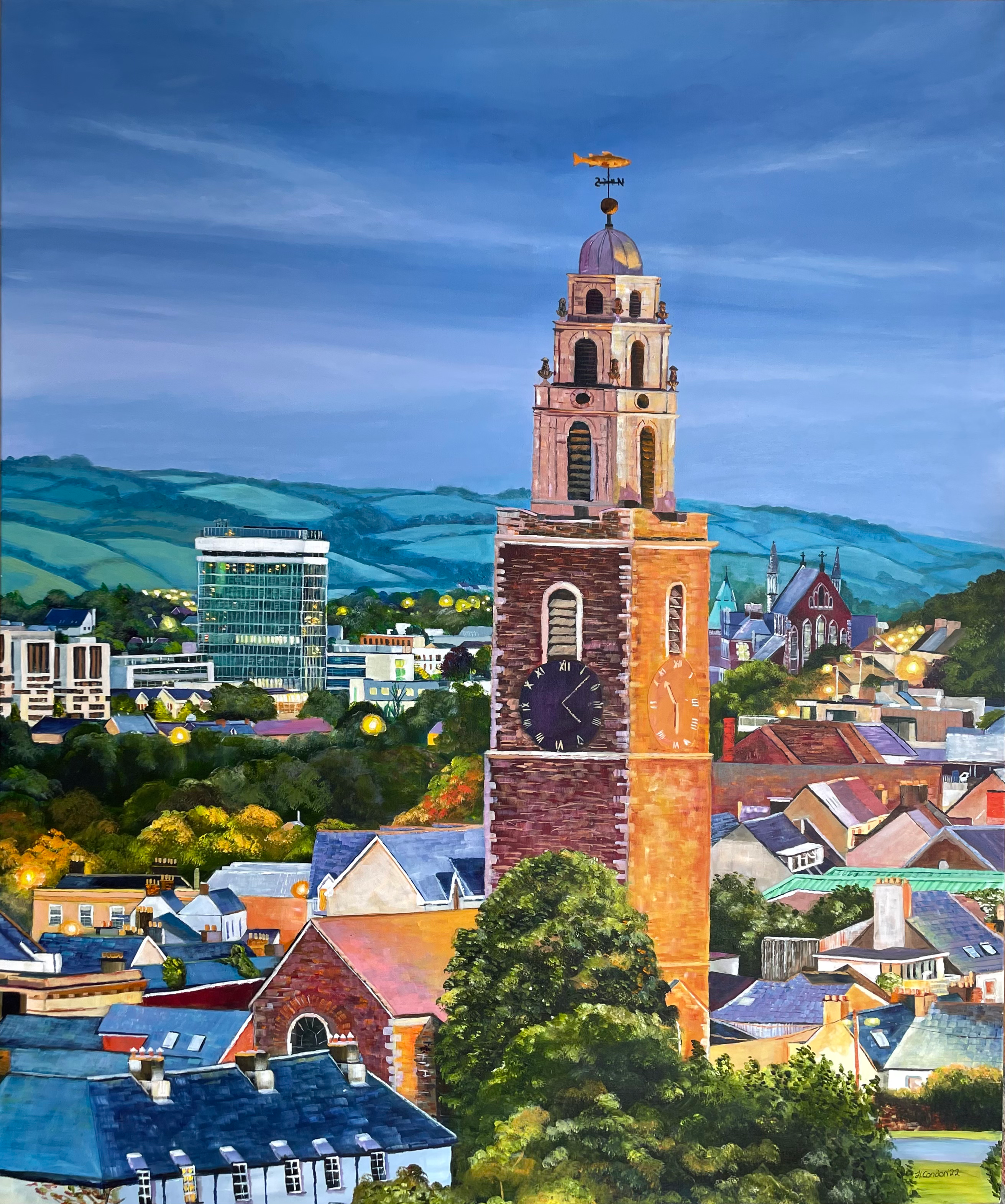 Shandon, Cork Ireland, Limited Edition Print