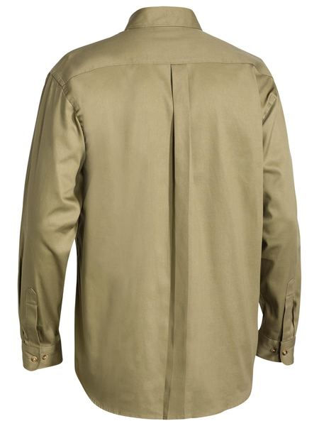 Thumbnail: Bisley Original Cotton Long Sleeve Drill Shirt