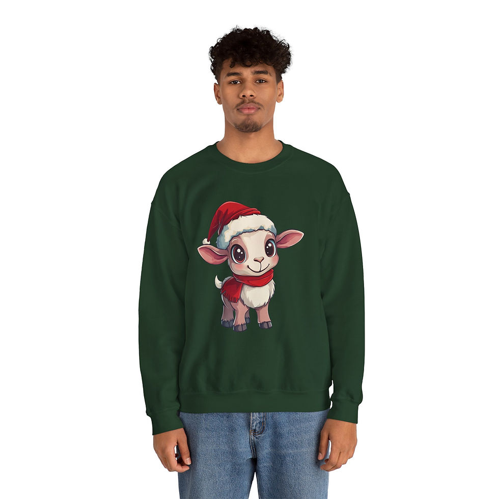 Thumbnail: Christmas Goat Sweatshirt